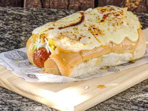 Cachorro Quente Especial Gratinado